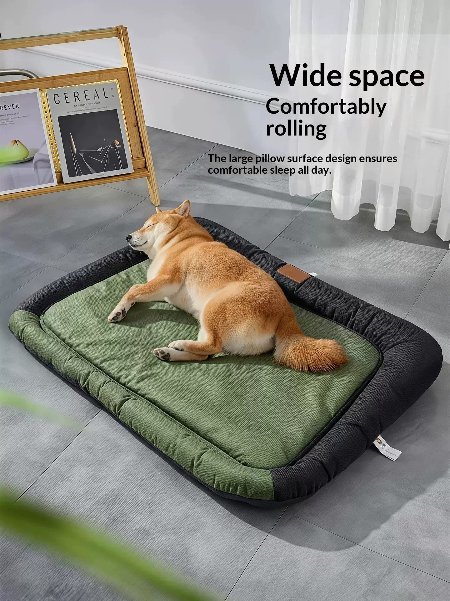 Army Green Pet Bed