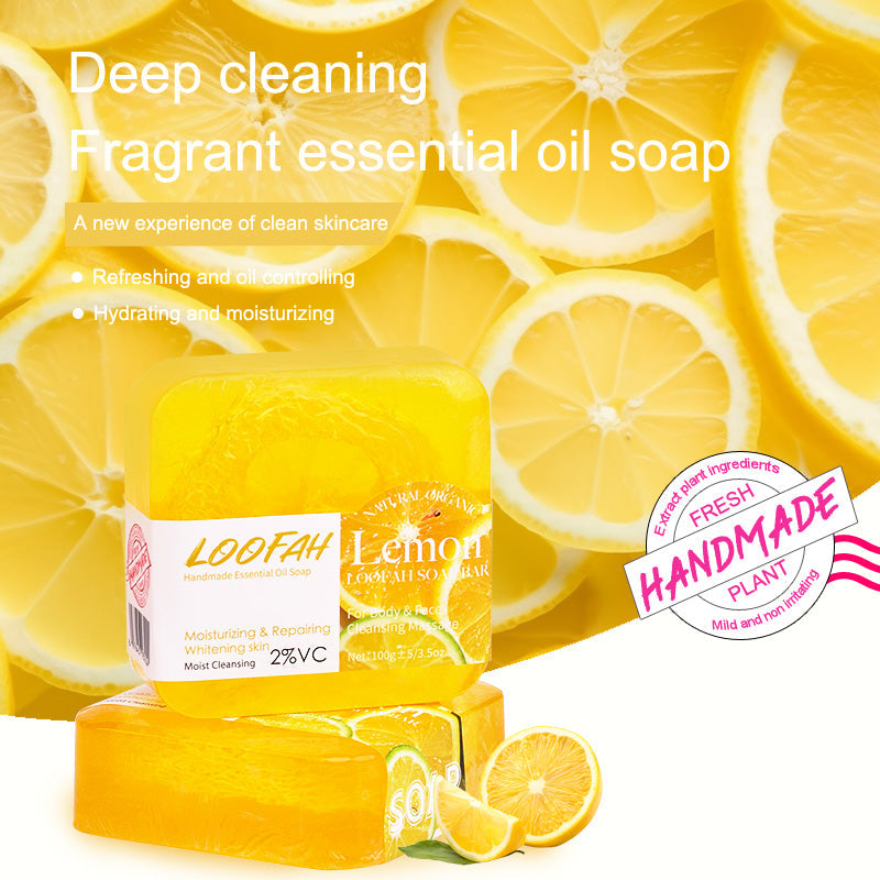 Lemon And Loofah Soap
