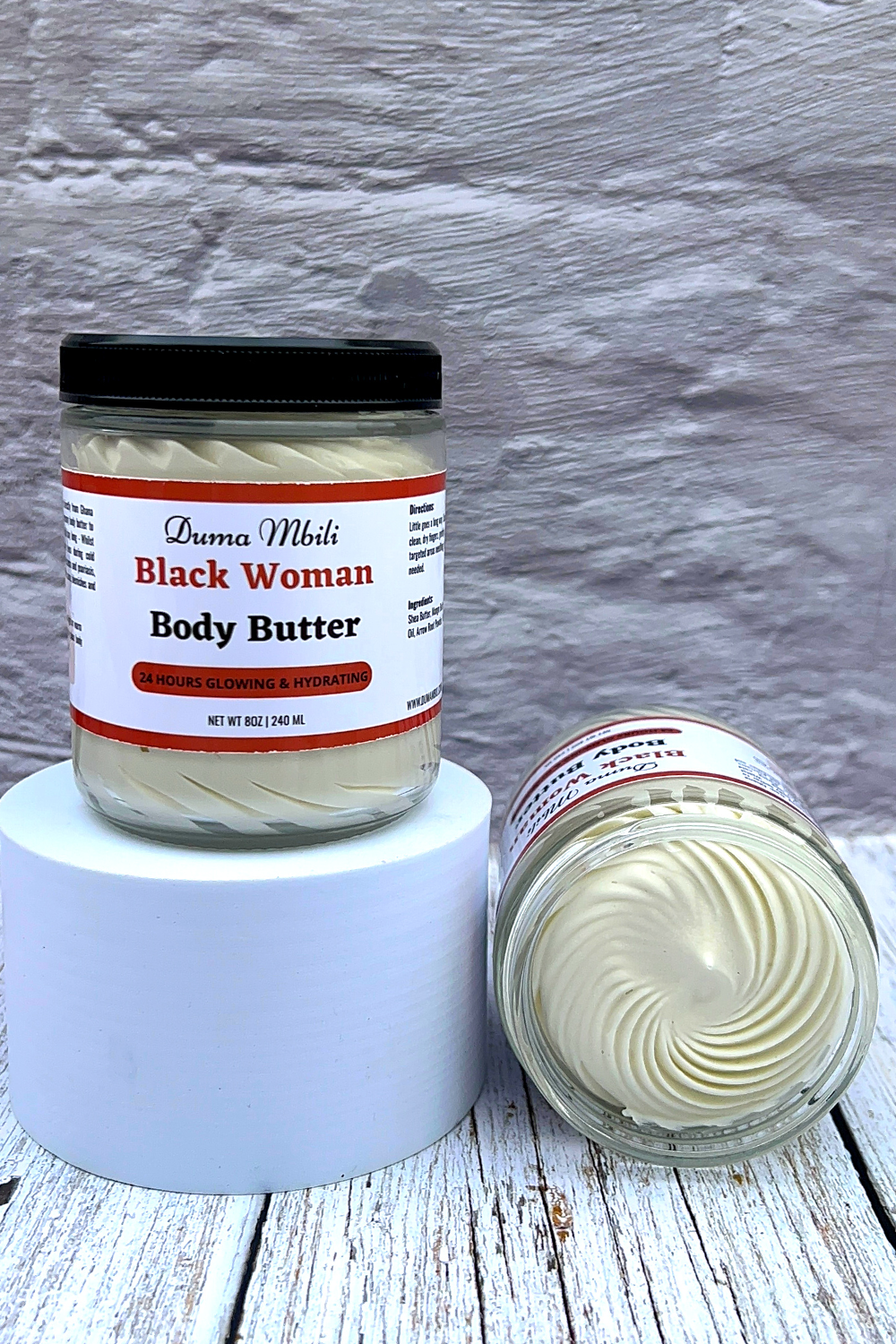Black Woman Whipped Body Butter