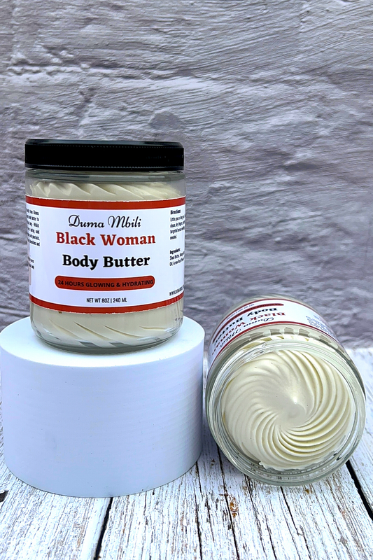 Black Woman Whipped Body Butter