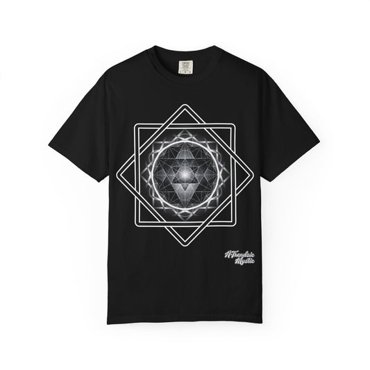 Merkaba Energy Tee – Geometric Art Unisex T-Shirt | Sacred Symbol Shirt | Boho Festival Fashion | Gift for Art Lovers