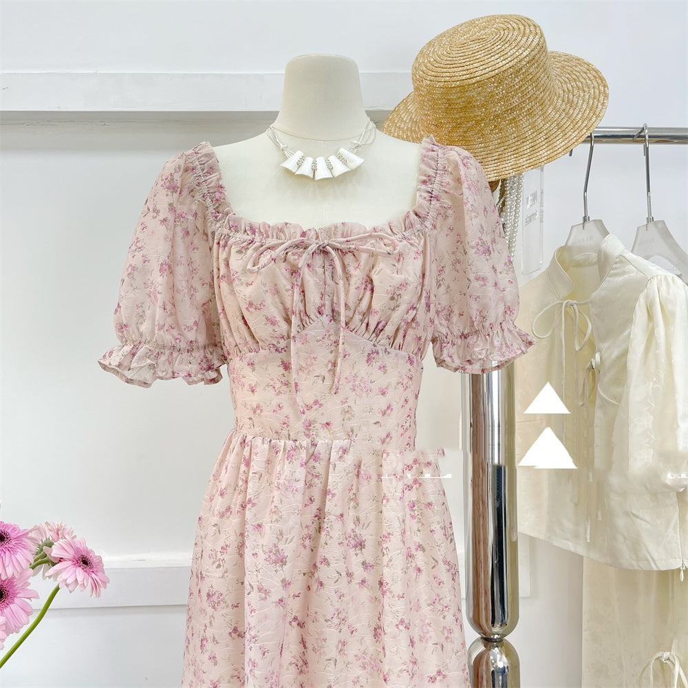 Foreign Style Mid Length Dress For Women