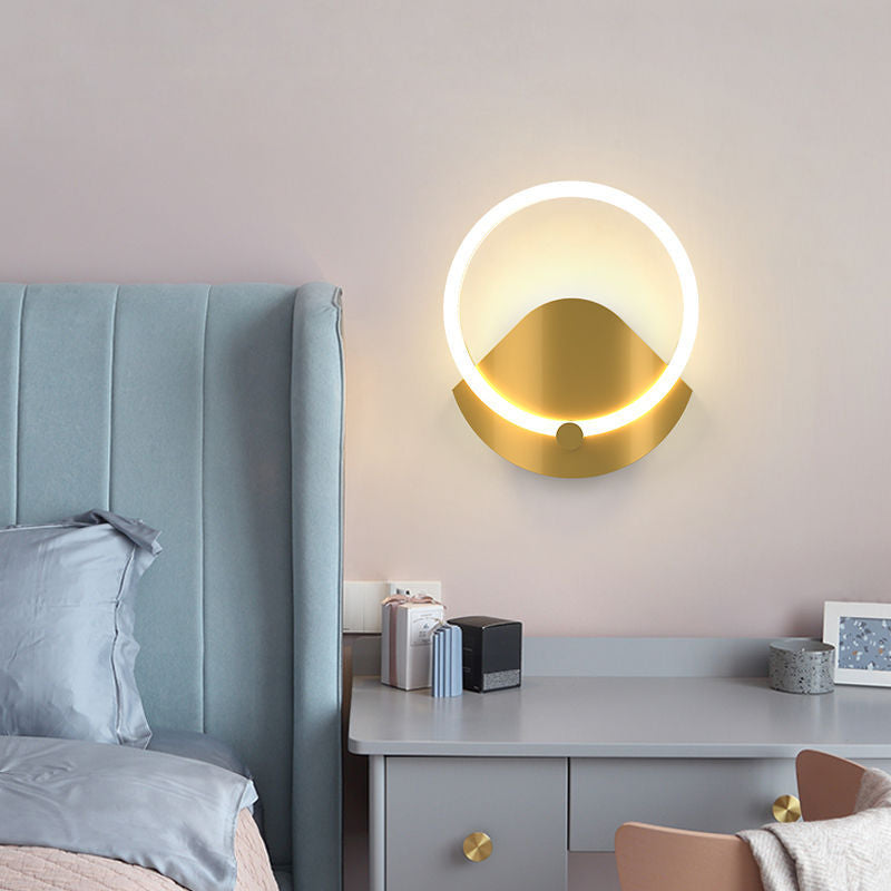 Creative Wall Lamp Simple Modern Bedroom Bedside Lamp