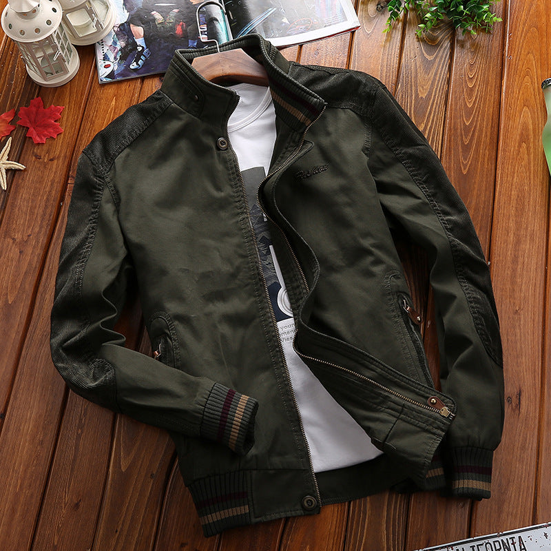 Jacket Men's Casual Plus Size Loose Young Men's Jacket