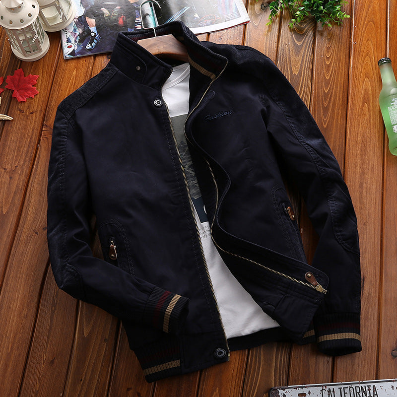 Jacket Men's Casual Plus Size Loose Young Men's Jacket