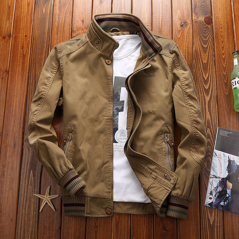 Jacket Men's Casual Plus Size Loose Young Men's Jacket