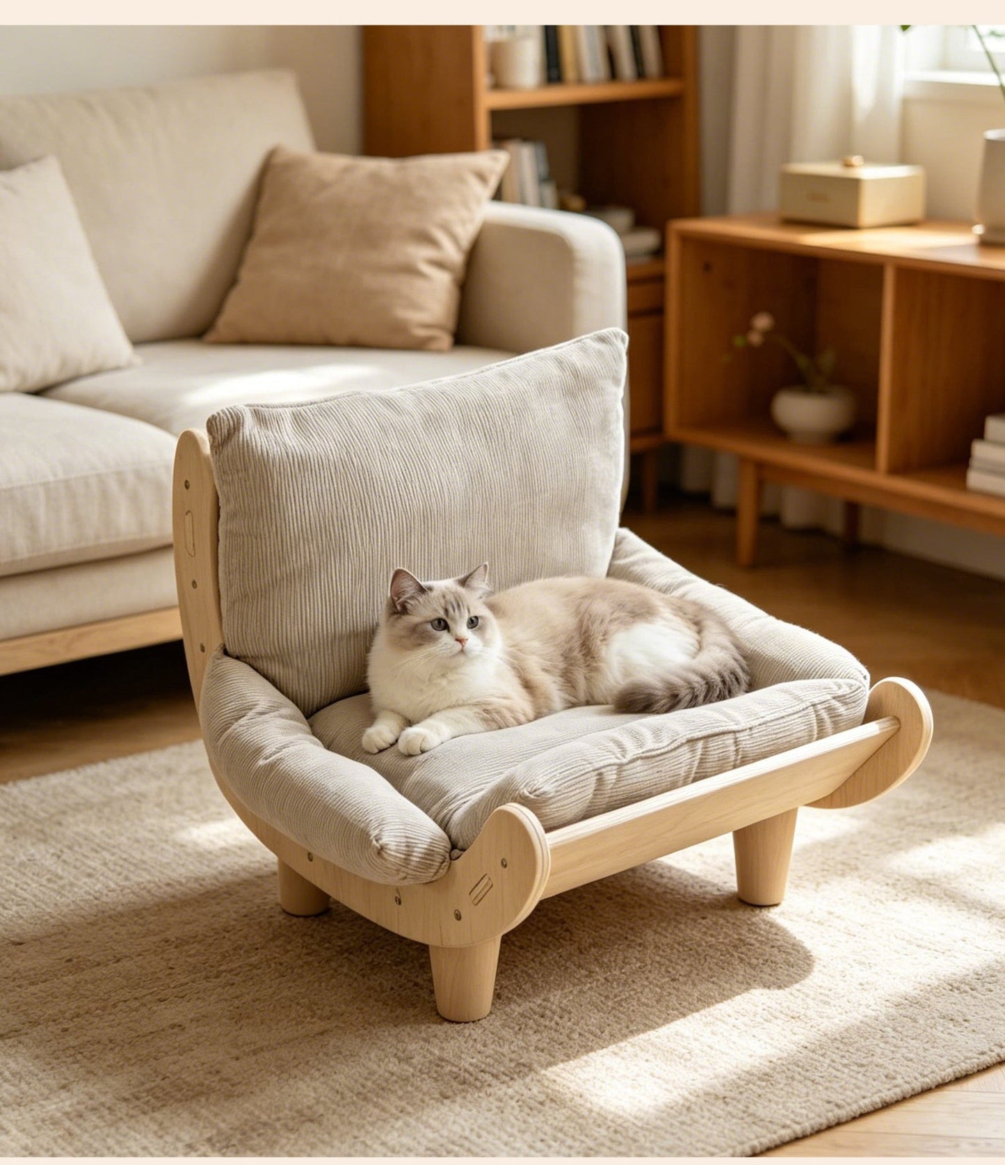 Wear-Resistant Integrated Cat Sofa Bed