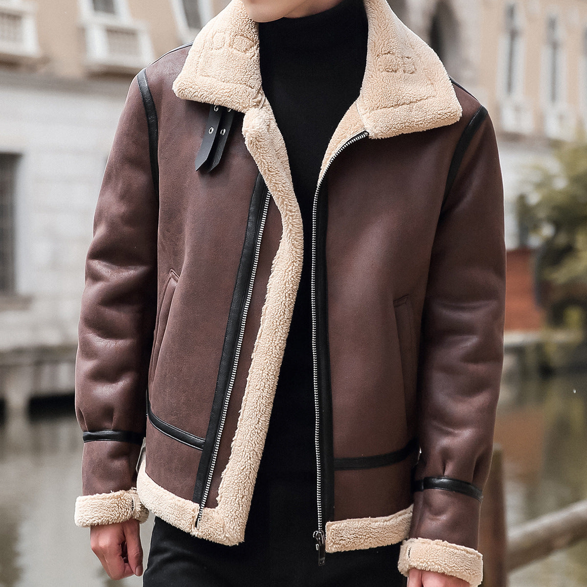 Cotton Coat Men's Winter Padded Down Jacket Youth Jacket Coat
