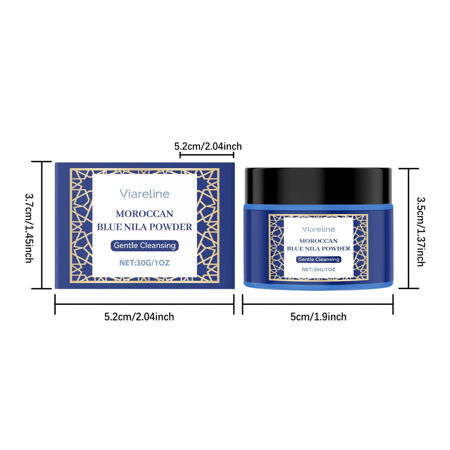 Cleaning And Brightening Facial Mask Powder 30g, 1 Box