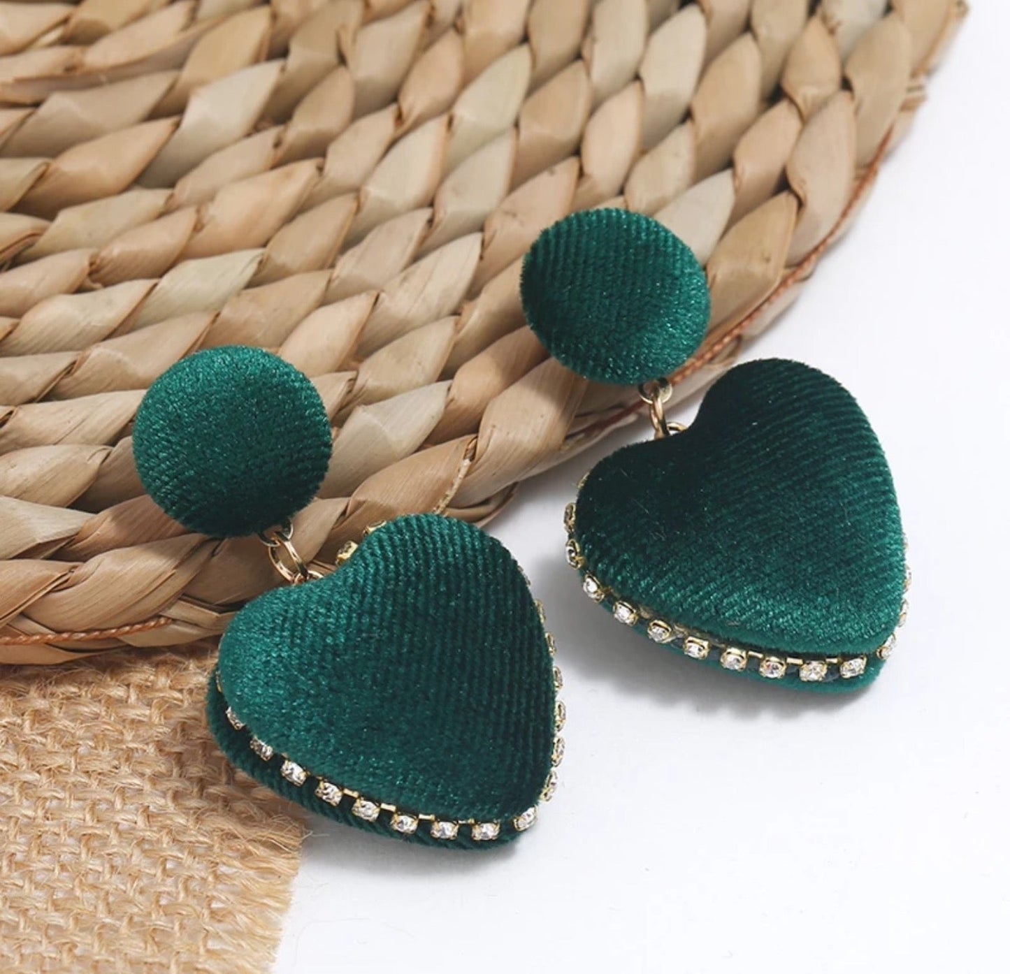 Modern Heart Earrings