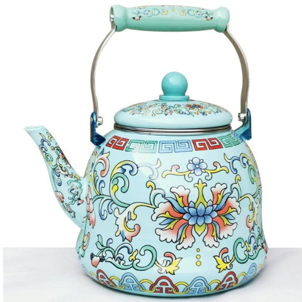 Enamel Large Water Kettle Milk Tea Pot
