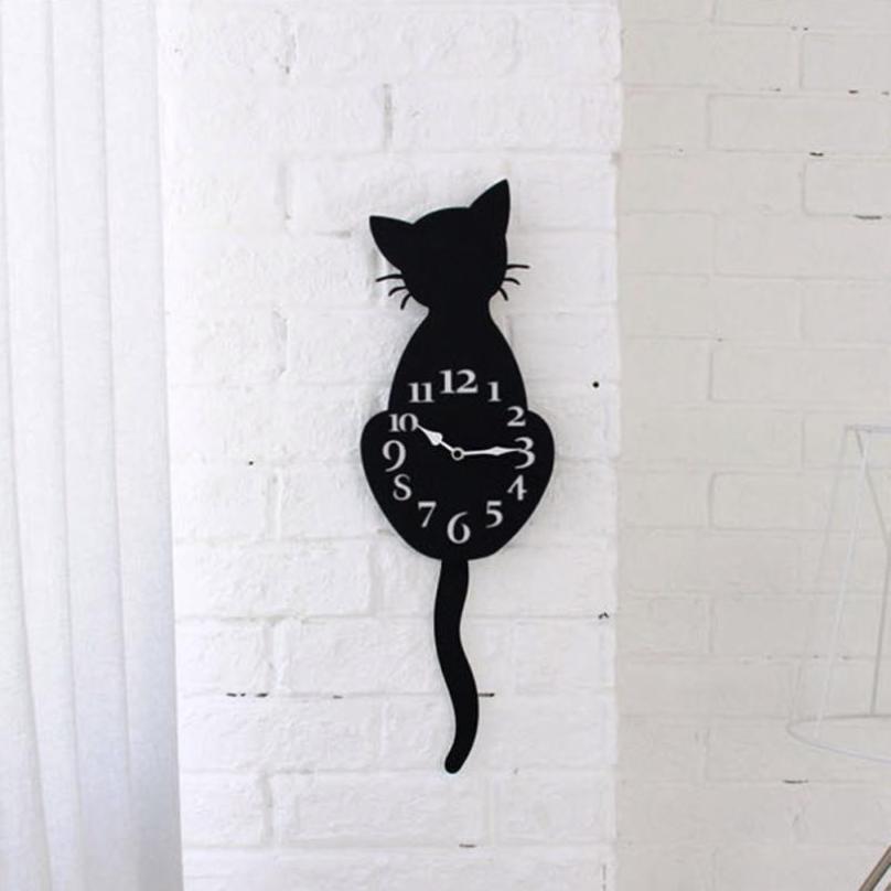 Fashionable living room creative swing wall clock