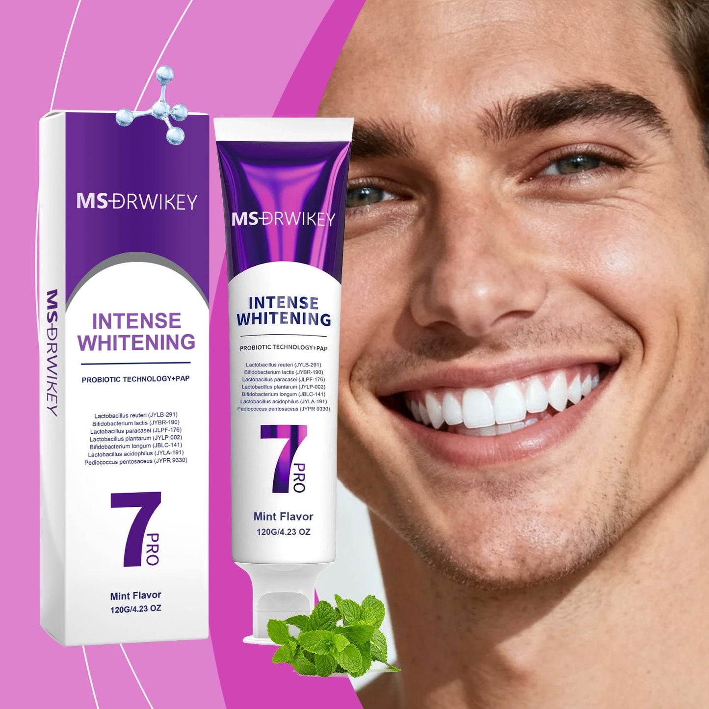 Deep Whitening Toothpaste 120g  1box