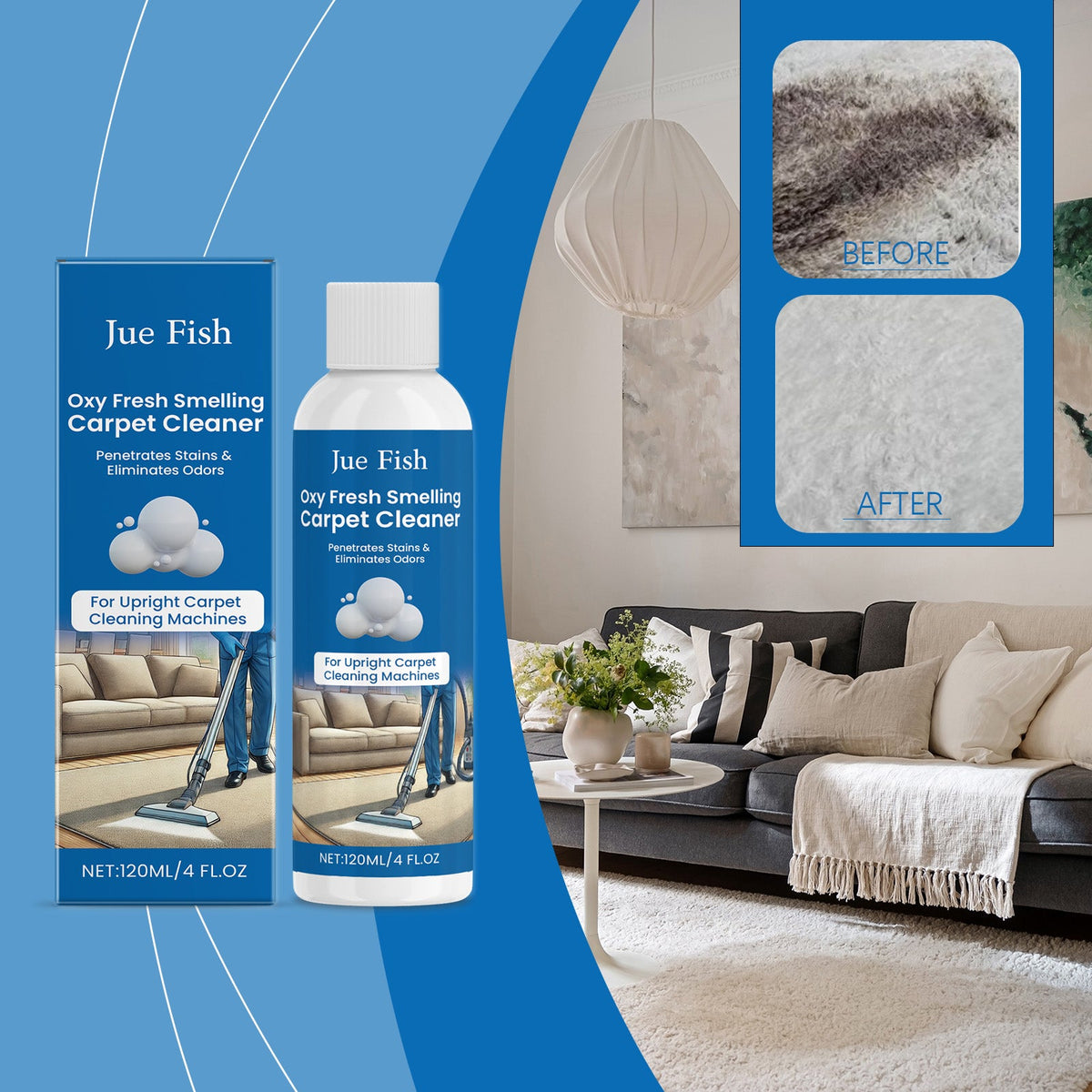 Carpet Cleaner 120ml-box