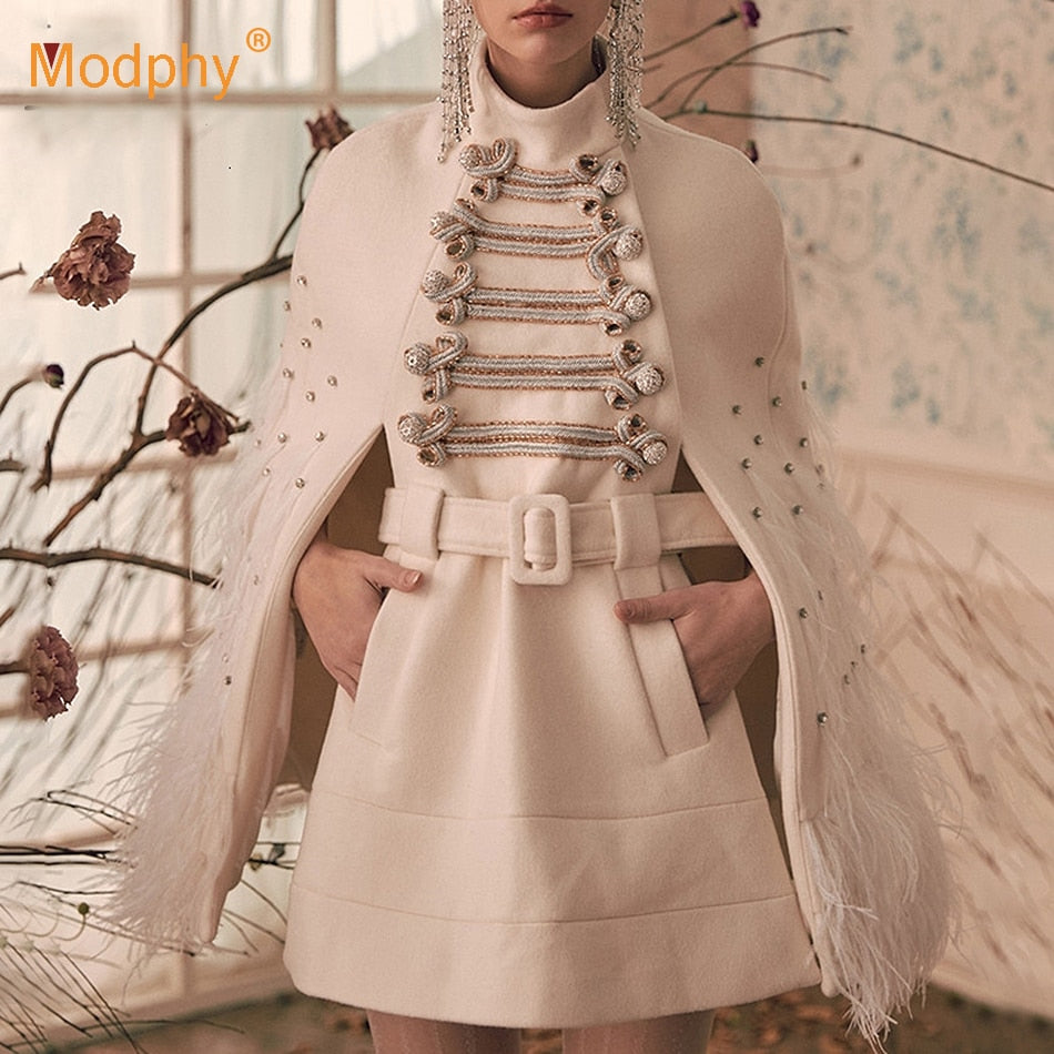 Ladies cape jacket