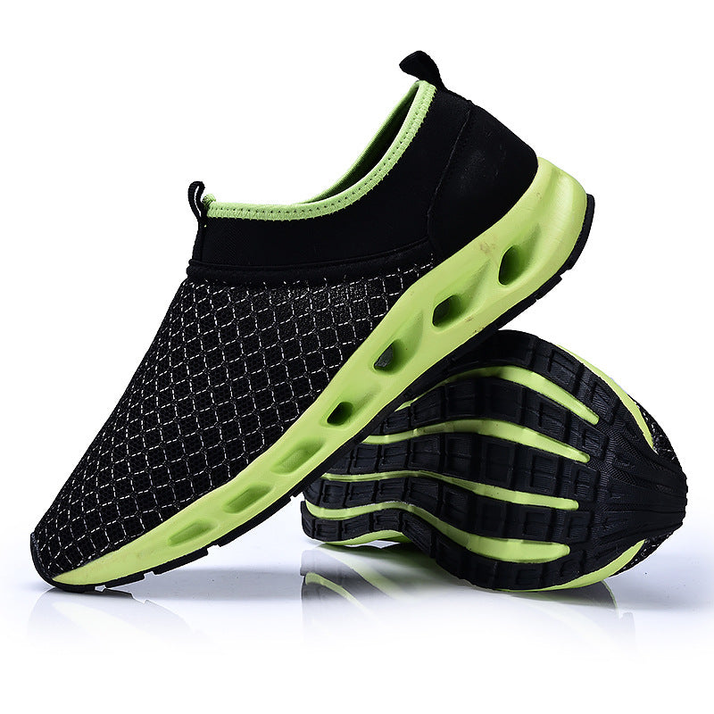 Men's Lightweight Mesh Slip-On Running Shoes