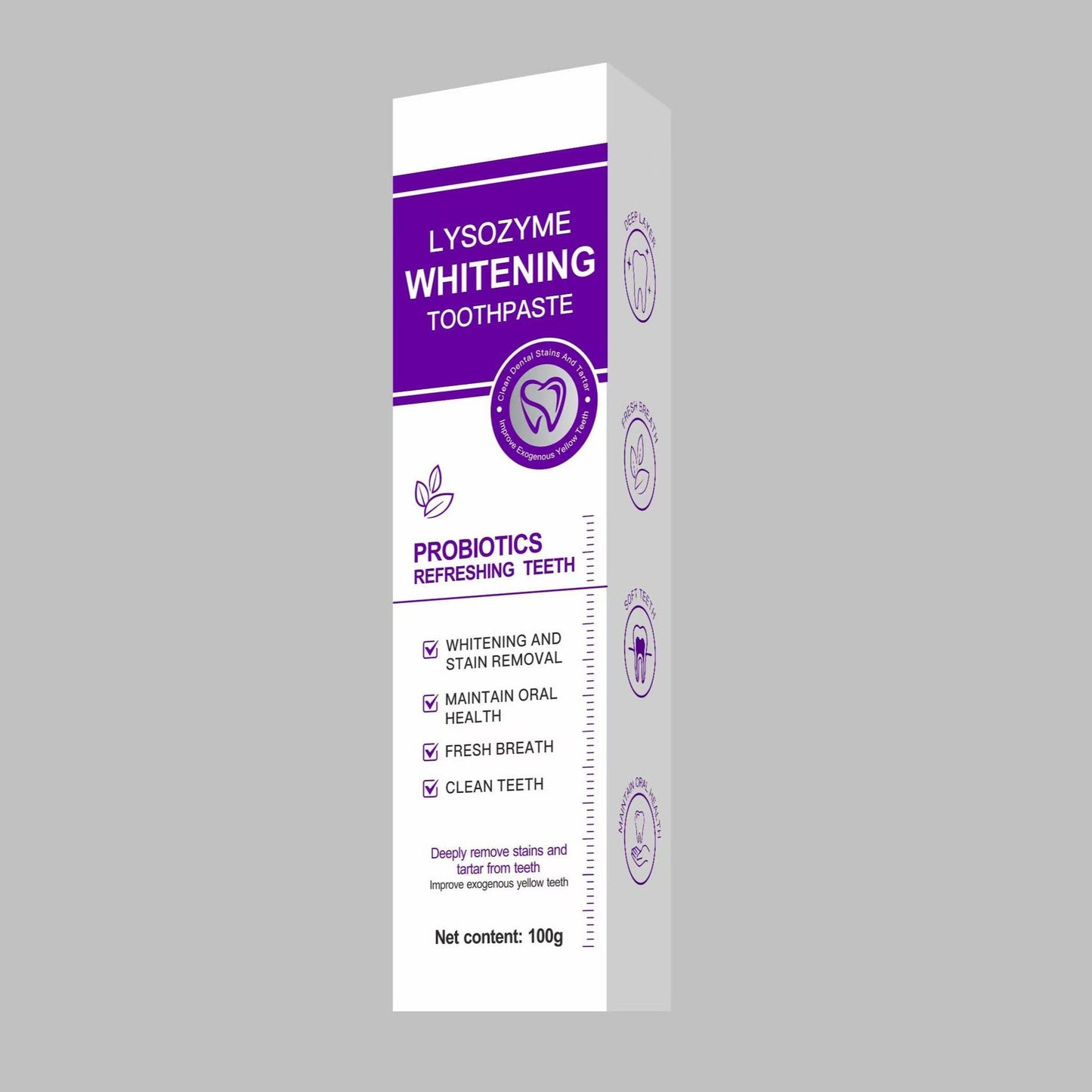 Croent - English Version Lysozyme Toothpaste