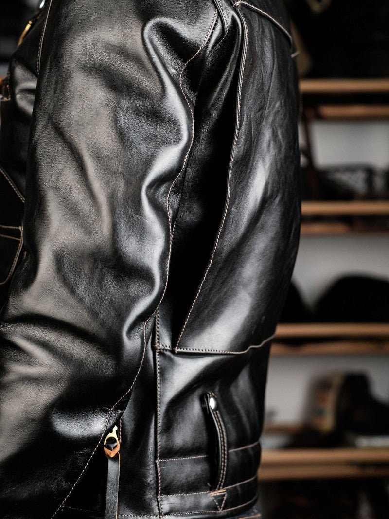 Detachable Fur Collar And Belt Fully Equipped Men's Jacket