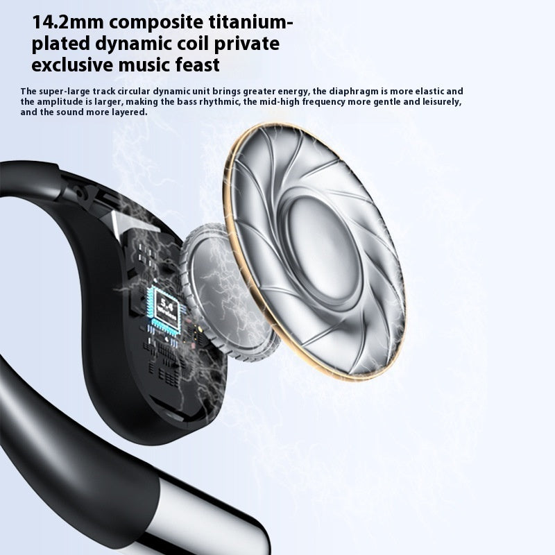 Portable Sports Hanging Ear Bluetooth Earphones