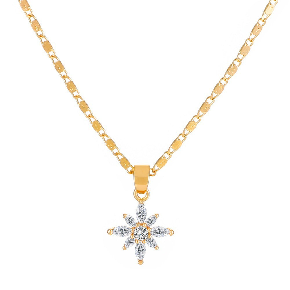 Women's Fashionable Temperament Butterfly Tassel Necklace