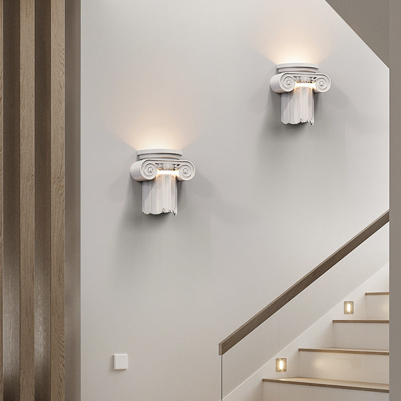 Roman Column European-Style Creative Wall Lamp