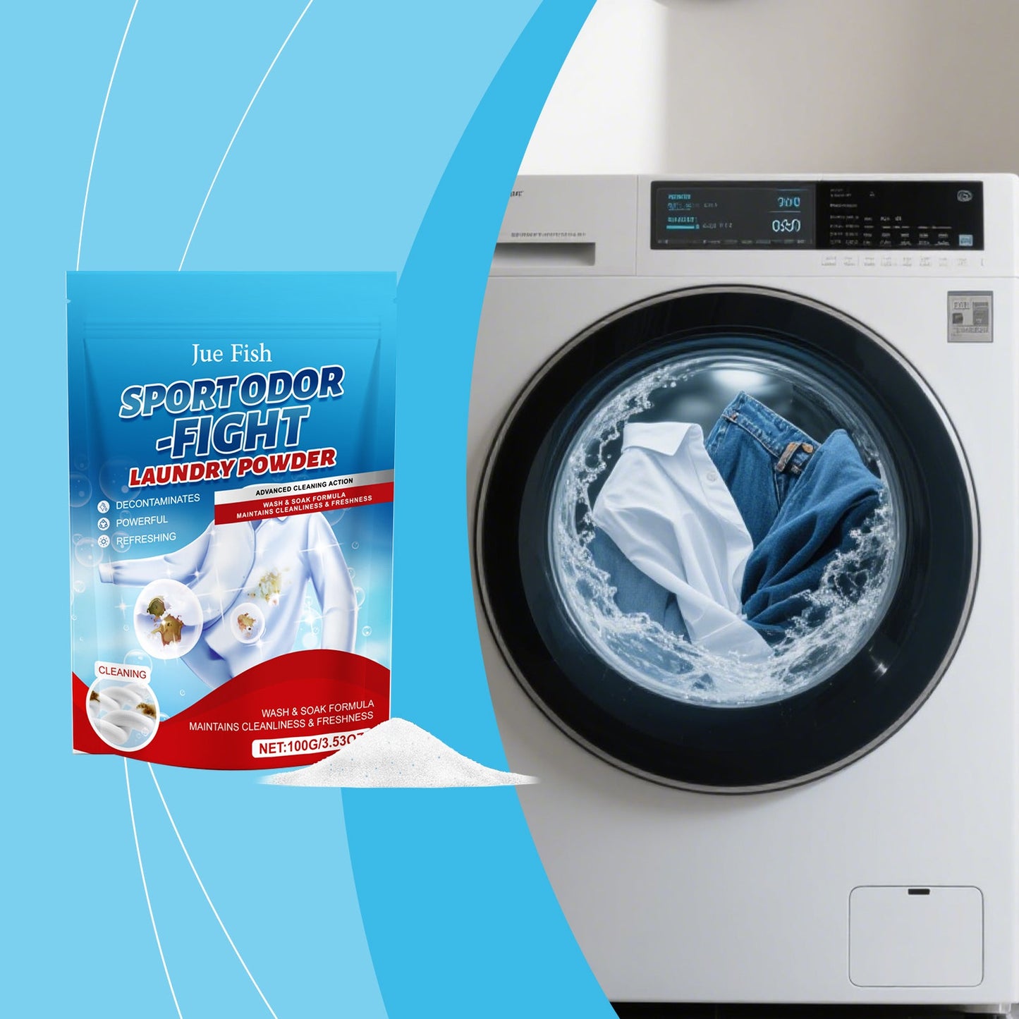 Clothing Cleaning Powder 1 0 0g1bag