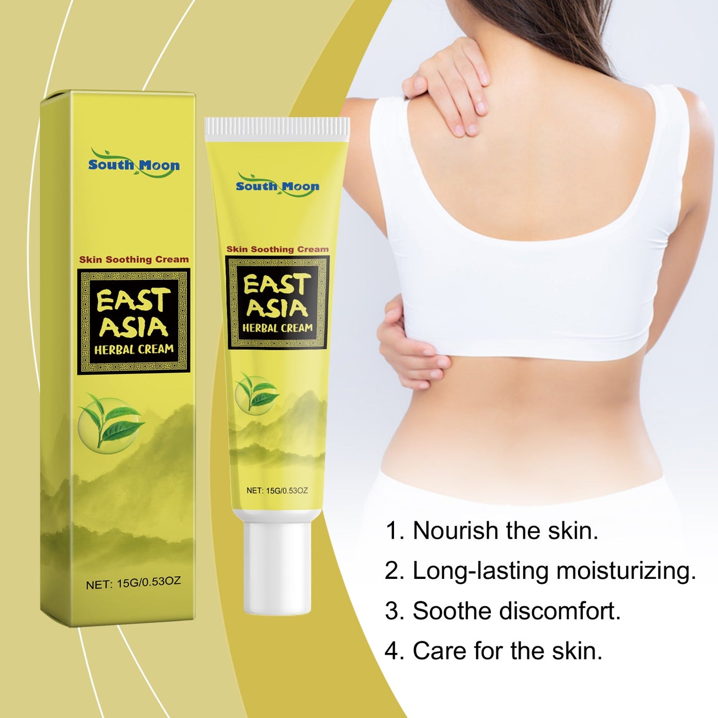 Herbal Soothing Moisturizing Cream 15g-box