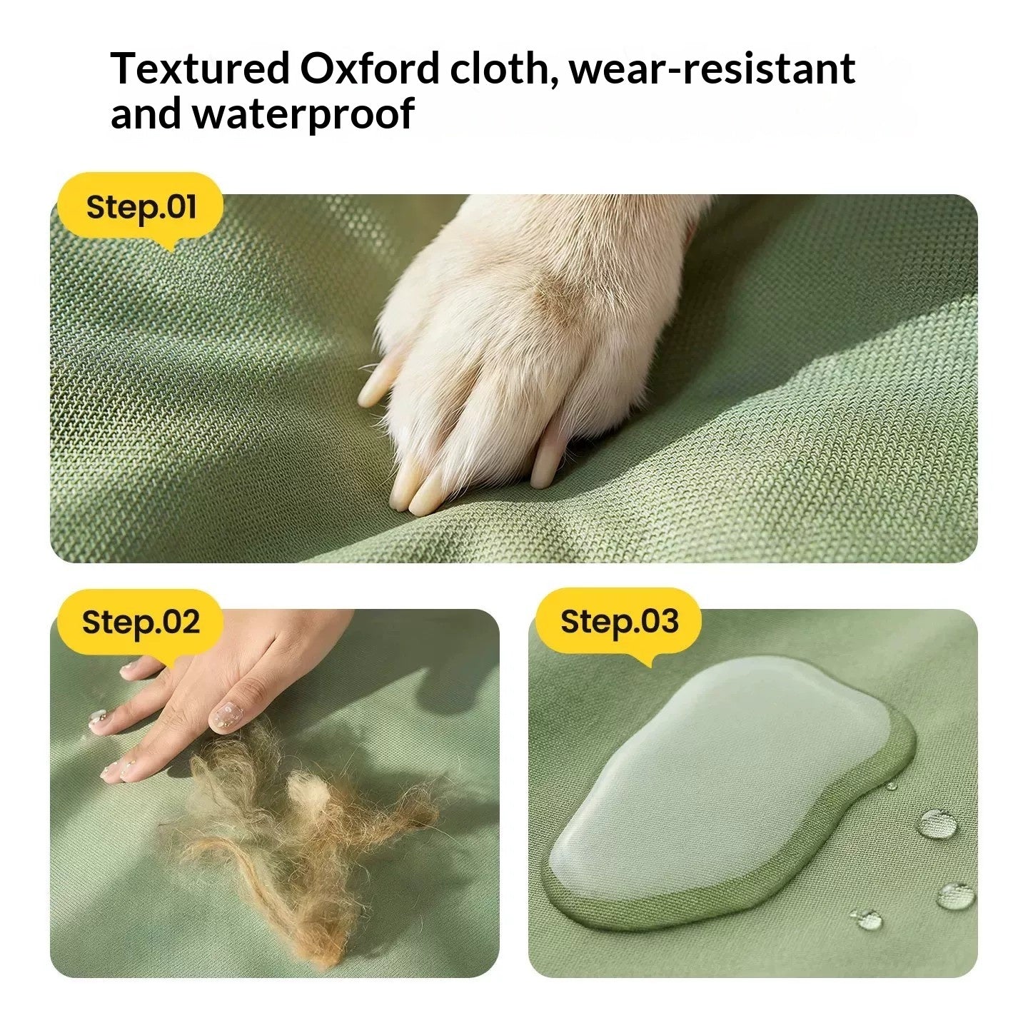 Army Green Pet Bed