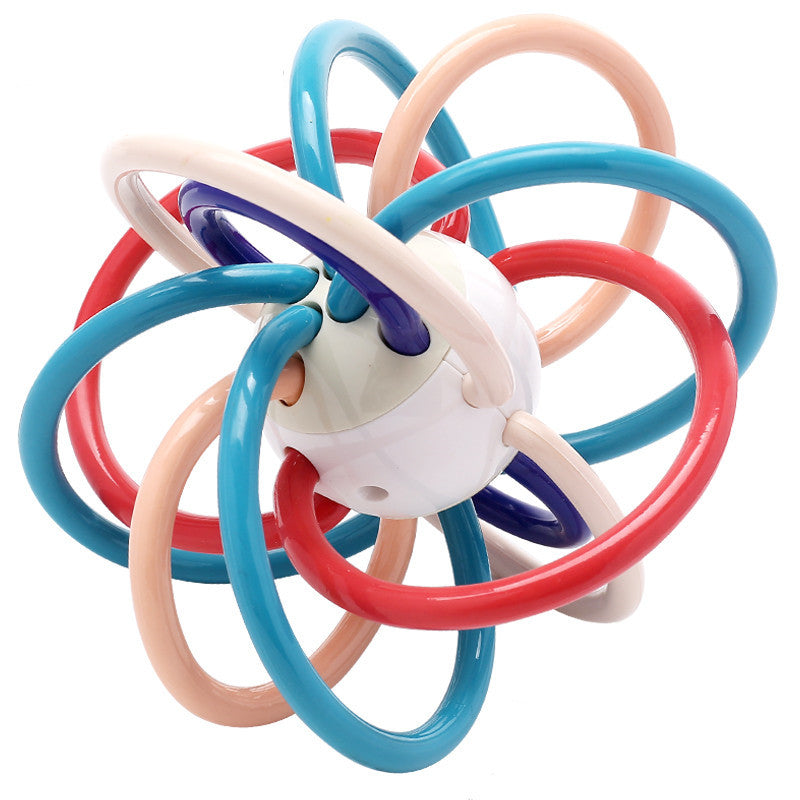 Baby Grip Teether and Rattle Toy for Infants