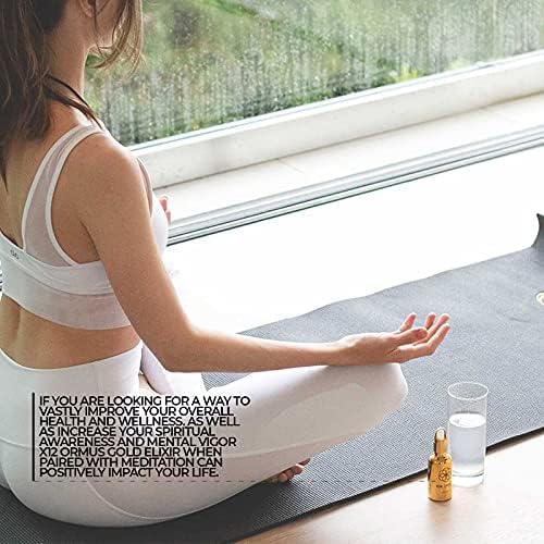 X12 Ormus Monoatomic Gold Elixir – Ultra-Potent 24K Liquid Gold (3.4oz) | High-Frequency Energy | Made by Master Alchemists