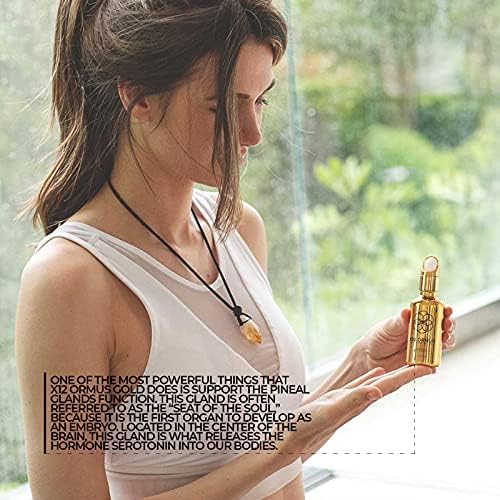 X12 Ormus Monoatomic Gold Elixir – Ultra-Potent 24K Liquid Gold (3.4oz) | High-Frequency Energy | Made by Master Alchemists