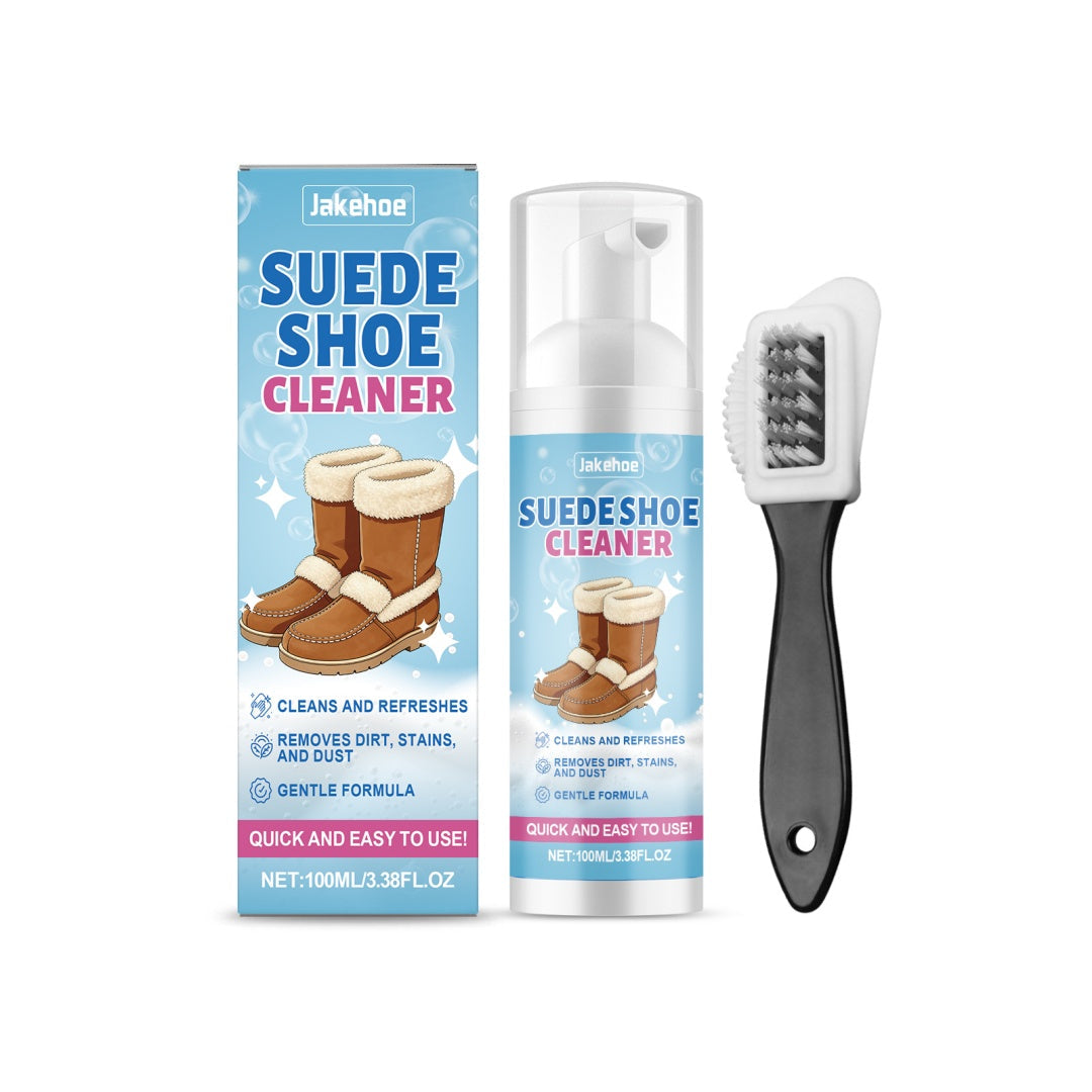 Suede Shoe Cleaning Set 1 0 0ml Bottle-1 Brush-box