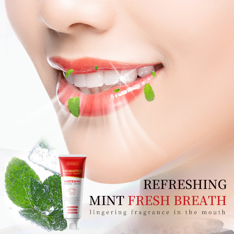 HUNMUI Probiotic Whitening Toothpaste 120g