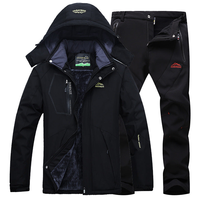 Plush padded jacket