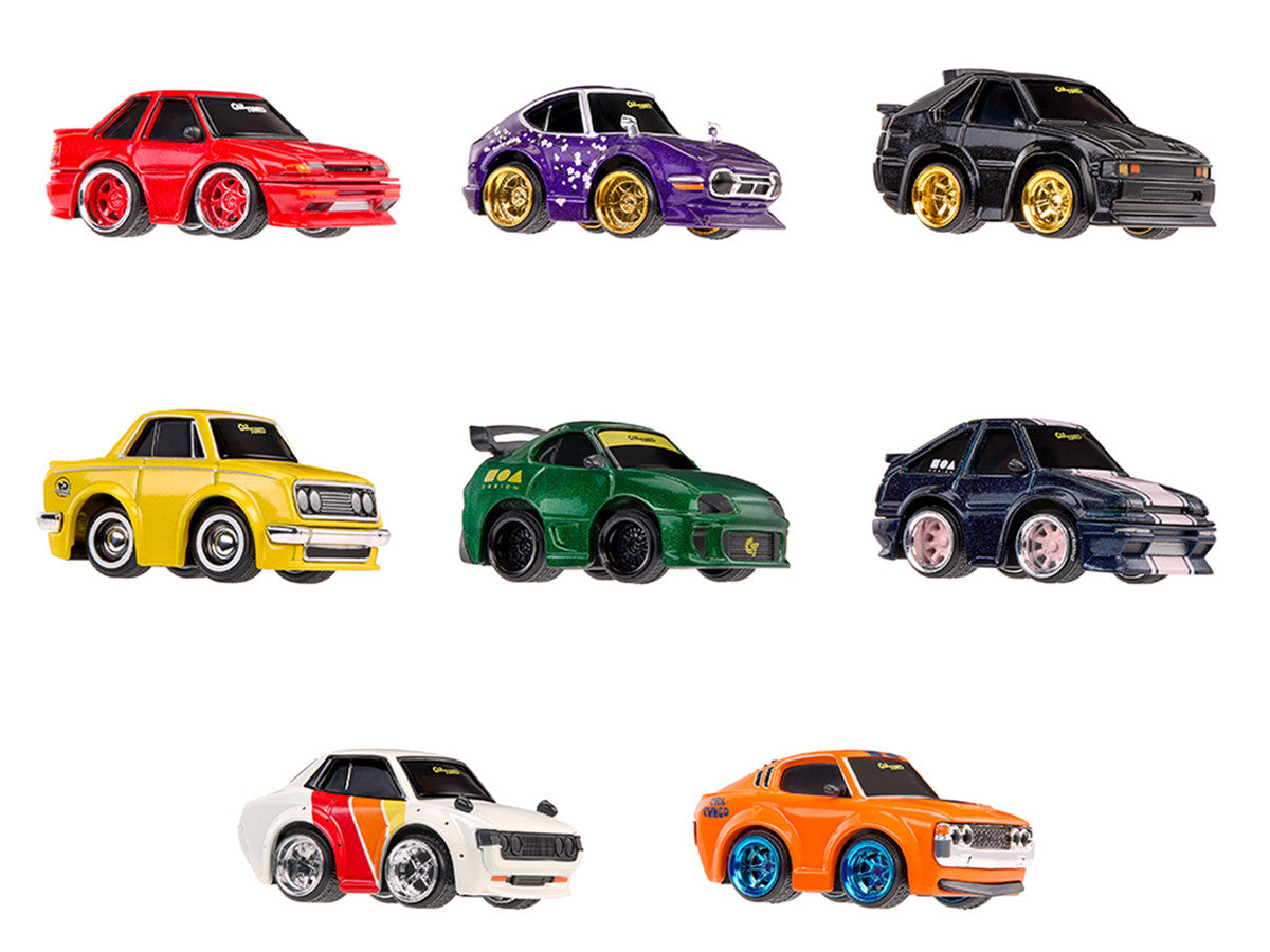 JDM Tuners Series 5 Set of 8 Pieces Diecast Model Cars by CarTuned