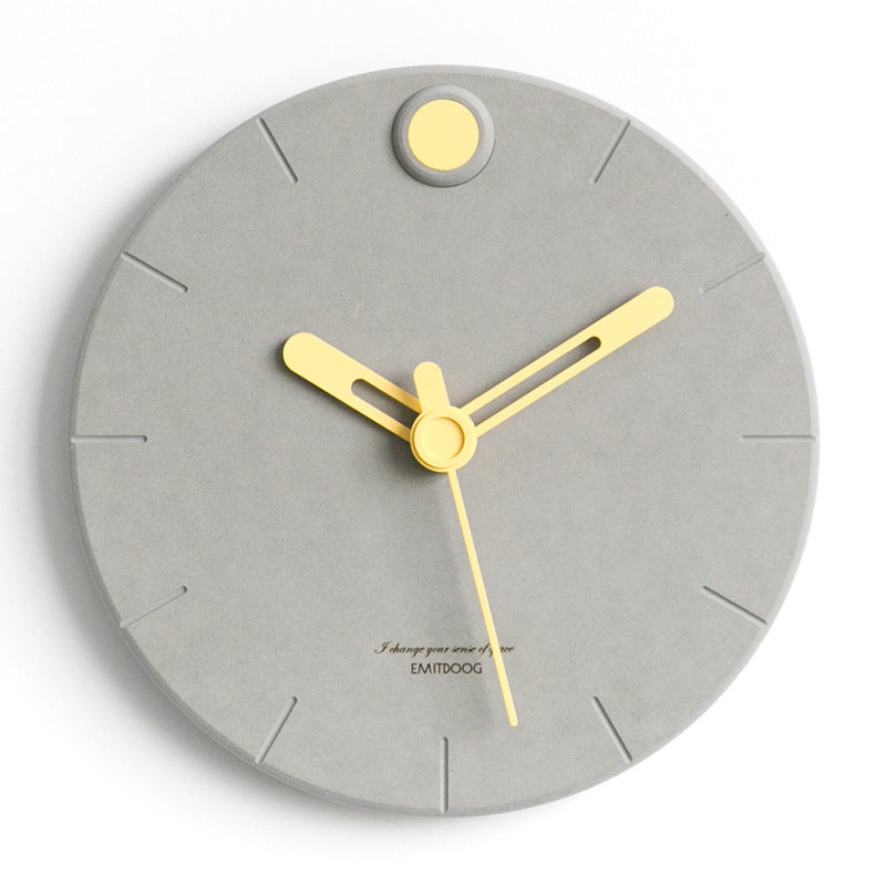 Simple creative wall clock