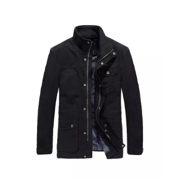 JEEP Men's Spring Cotton Jacket - Long Loose Fit