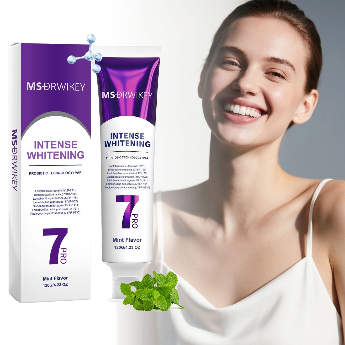 Deep Whitening Toothpaste 120g  1box