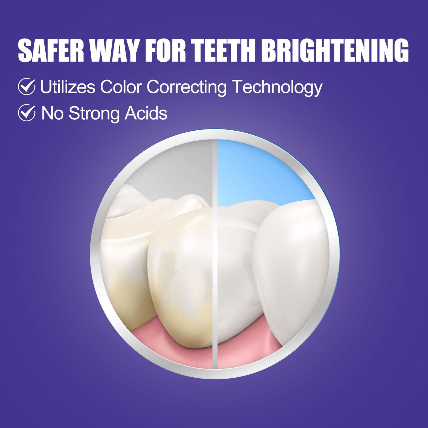 V34 Purple Whitening Toothpaste 30ml  1box