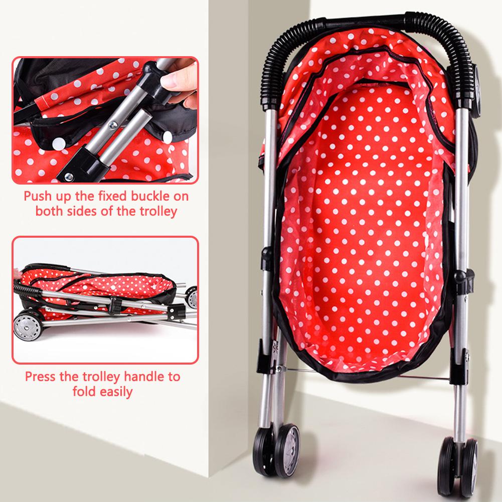 Baby Walker and Doll Stroller Combo