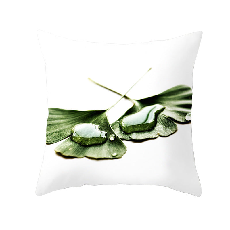 Tropical Plants Pillowcase Decor
