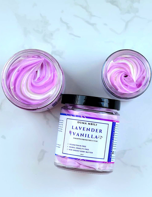 Lavender Vanilla Whipped Body Butter