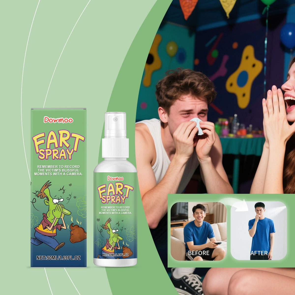 Fart Smell Spray 50ml 1box