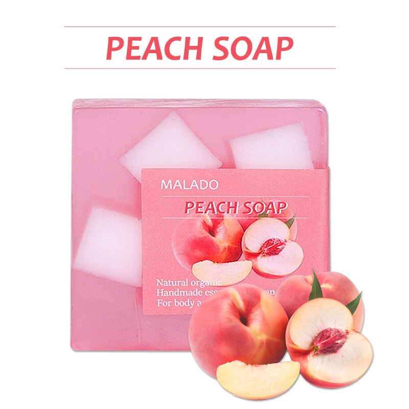Peach Chunk Fruit Soap