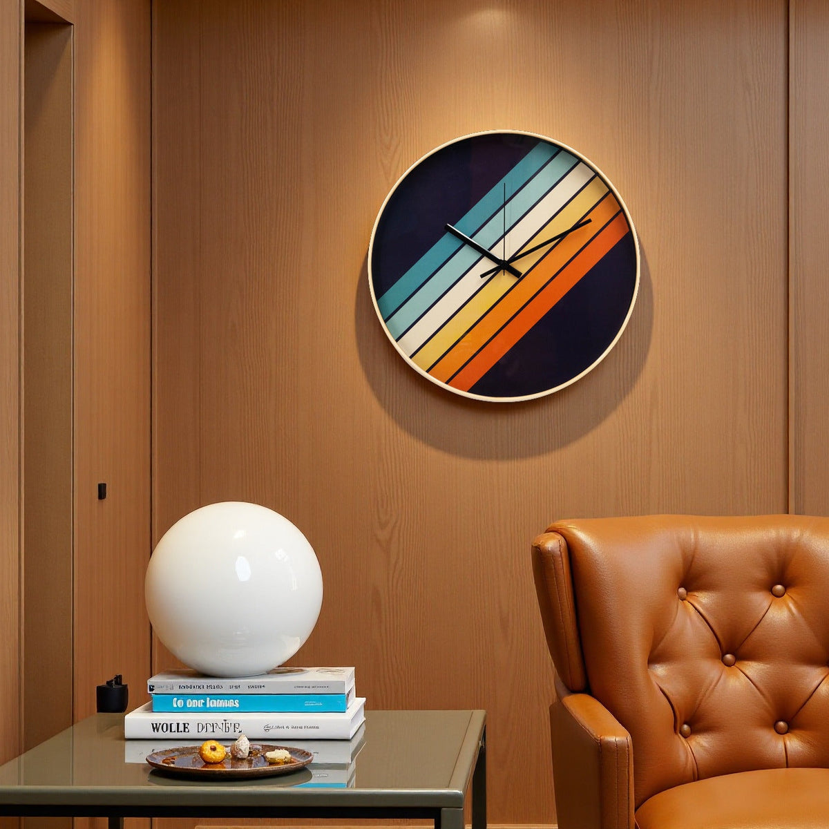 Creative Wall Clock Living Room Household Mute Wall Watch Decoration Quartz Clock