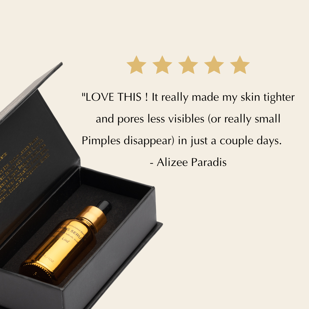 Pore Refining, Illuminating Serum with Lactic and Salicylic Acid - Gentle