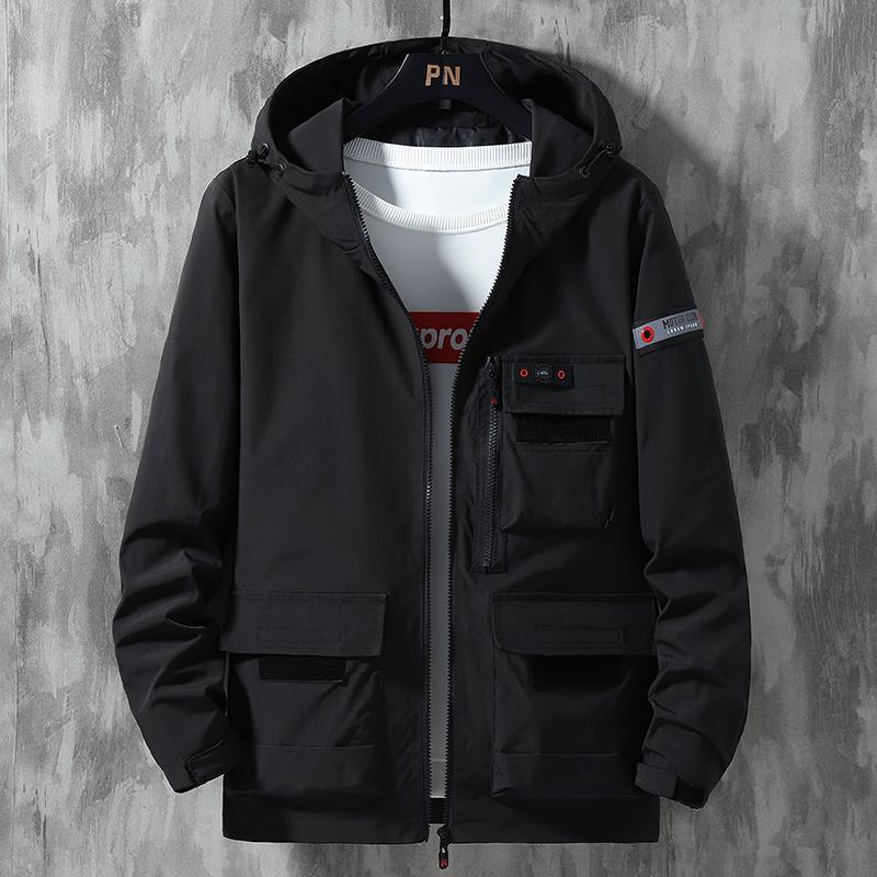 Casual Jacket Oversized Men's Work Jacket Clothes