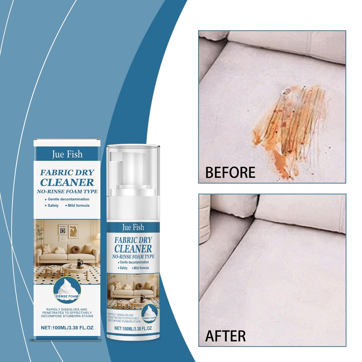 Fabric Sofa Cleaner 1 0 0ml1box