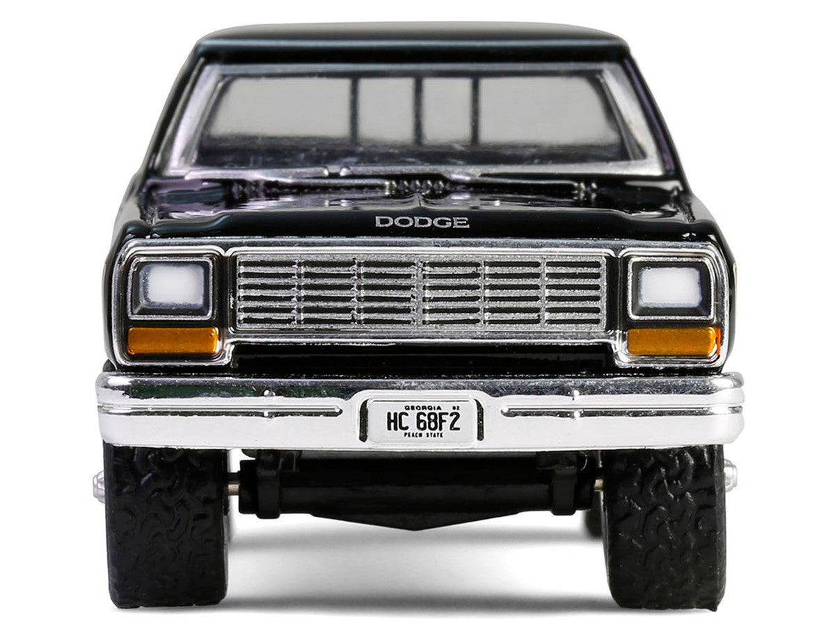 1981 Dodge Power Ram Prospector Pickup Truck Black "The A-Team" (1983-1987) TV Series "Hollywood Series" Release #43 1/64 Diecast Model Car by Greenlight