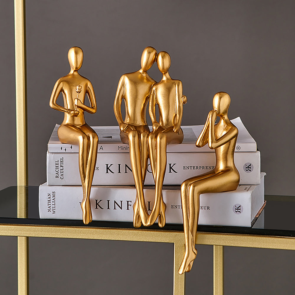 Light Luxury Artistic Figure Sculpture Ornaments